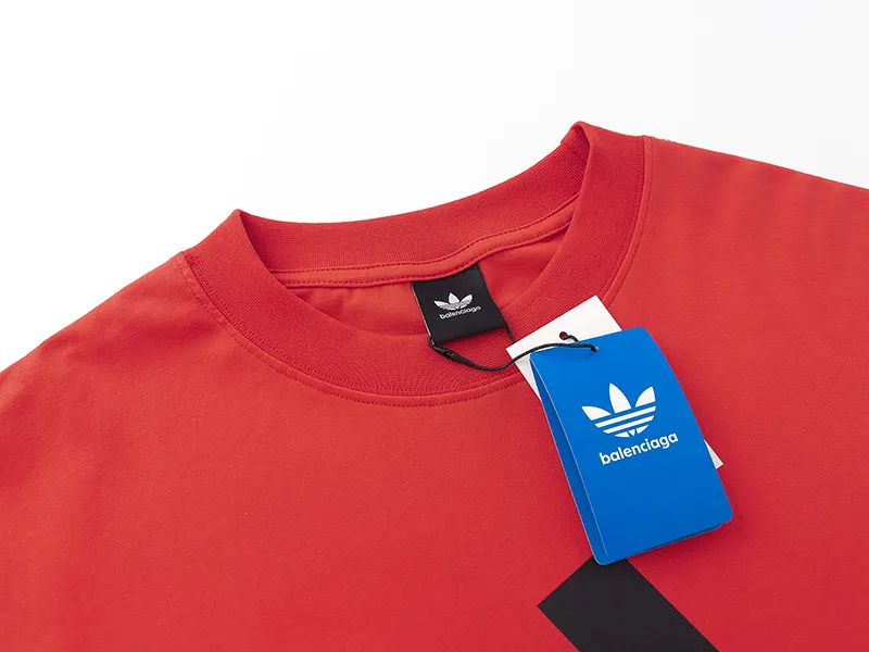 💰p85 #23ss Adidas Classic Logo # BALENCI*GA # 240g * 1 1 os Same Style！！ ：2353# Sizes：xs-L ：4 （ .Royal Blue. . ）